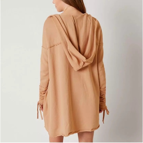 Free People Get Yer Gauze Cardigan Sz M - Picture 3 of 15